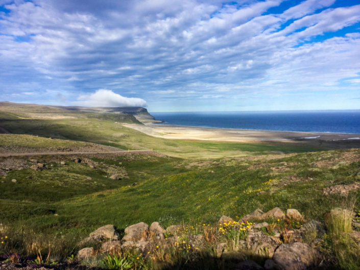 fotografia krajobrazu Islandia